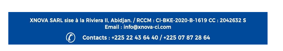 Pied de page Xnova